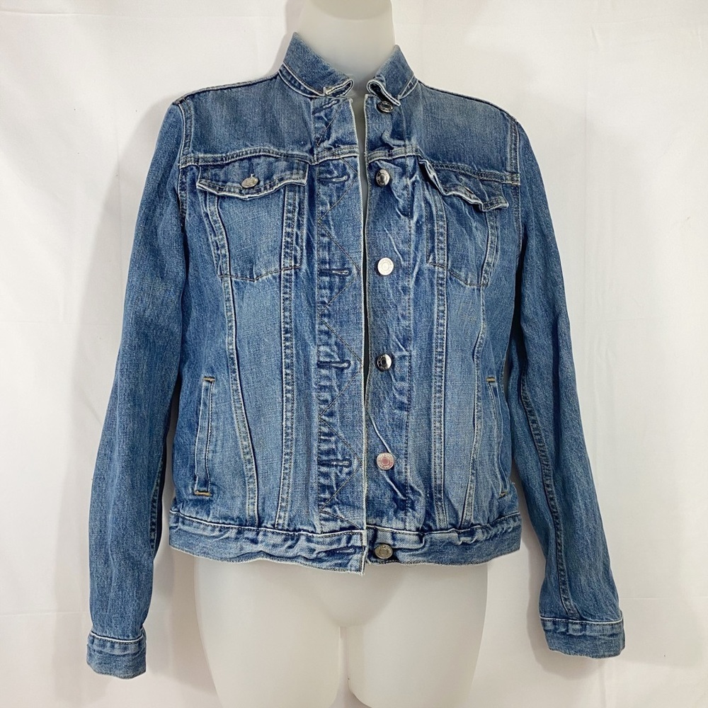 GAP | Painted Denim Jacket - Picture 2 of 12